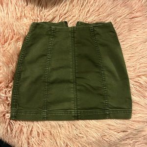 Olive Free People mini skirt - Modern Femme size 0